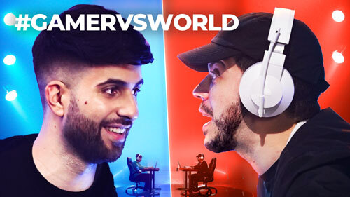 #GamerVsWorld